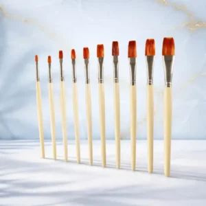Flat Brushes in Taklon Hair