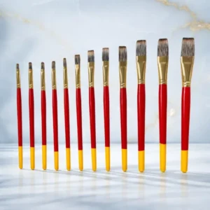 Flat Brushes in Imitation Hair