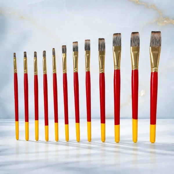 Flat Brushes in Imitation Hair