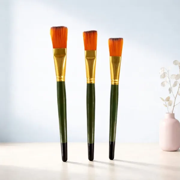 Flat Brushes in Taklon Hair