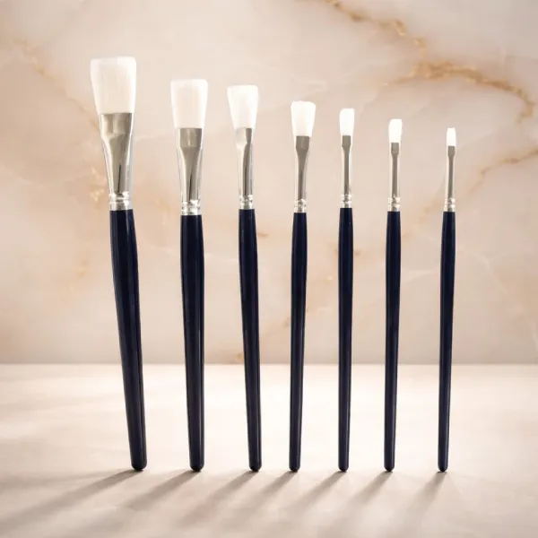 Flat Brushes in Taklon Hair