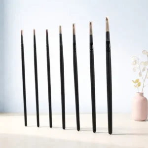 Round Paint Brushes in Imitation Hair