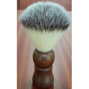 iKanu Brown Wooden Handle Shaving Brush