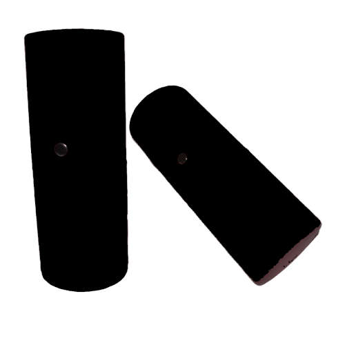 The iKanu Black Leather Round Brush Holder: Elegance Meets Functionality