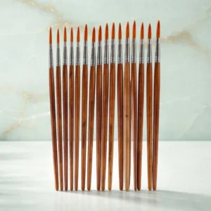 Script Liner Set in Rose Wood Long Handle