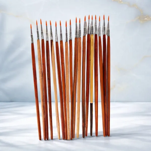 Rosewood Round Long Handle Professional Set