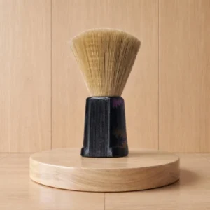 Black Plastic Handle Shaving Brush